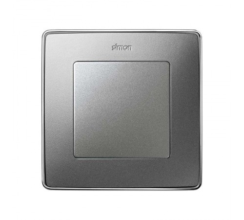 Simon 82 Заглушка, S82 Detail алюминий  82800-93  Simon