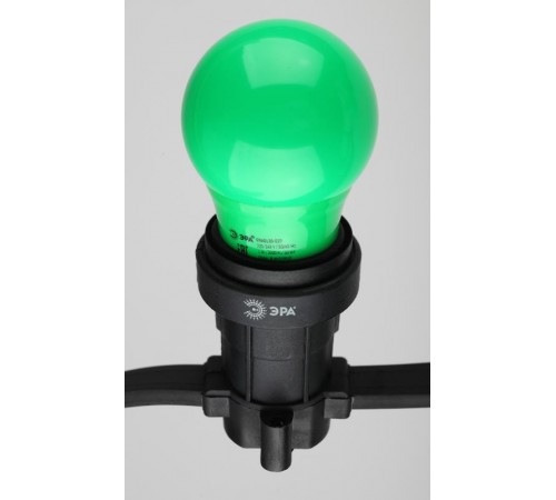 Лампы cветодиодные ERAGL50-E27 LED A50-3W-E27 (диод. груша зел., 13SMD, 3W, E27, для белт-лайт) (10/100/3600)  Б0049579  ЭРА