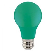 Лампы cветодиодные ERAGL50-E27 LED A50-3W-E27 (диод. груша зел., 13SMD, 3W, E27, для белт-лайт) (10/100/3600)  Б0049579  ЭРА