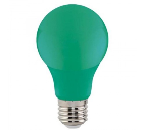 Лампы cветодиодные ERAGL50-E27 LED A50-3W-E27 (диод. груша зел., 13SMD, 3W, E27, для белт-лайт) (10/100/3600)  Б0049579  ЭРА