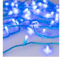 Светодиодная гирлянда ARD-STRING-CLASSIC-10000-BLUE-100LED-MILK-FLASH Blue (230V, 7W) (Ardecoled, IP65)  031199  Arlight