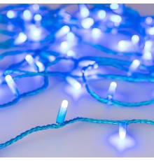 Светодиодная гирлянда ARD-STRING-CLASSIC-10000-BLUE-100LED-MILK-FLASH Blue (230V, 7W) (Ardecoled, IP65)  031199  Arlight
