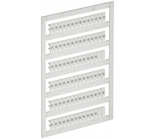 ARMAFIX Маркер для CTS/CP 2,5мм2 с символами "91-100"   AF-CT10D-M-D25-10  IEK (ИЭК)