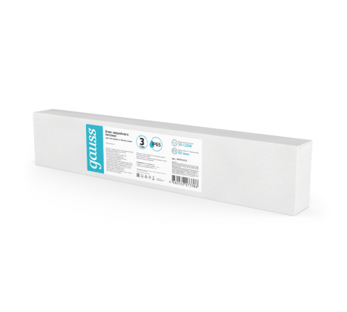 Блок аварийного питания  IP65 435*87*40мм 120W на 1 час Universal  997911012  Gauss