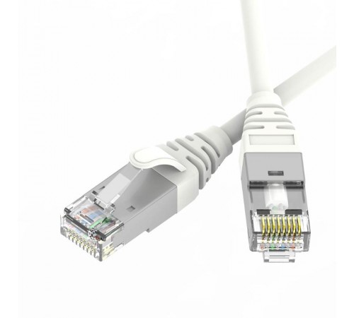 Патч-корд экранированный Ultra SLIM CAT6A S/FTP 4х2, 30 AWG, LSZH, белый, 3м  RN6ASF4530WH-30  DKC