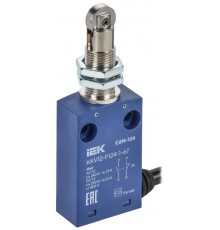 Выключатель концевой C6N-124 толк. с наж. рол. резьб. IP67  KKV12-P124-1-67  IEK