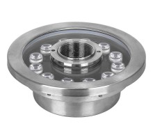 Светодиодный прожектор подводный  LL-891   D190*H75, IP68 12W AC24V 6400K  32170  FERON