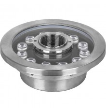 Светодиодный прожектор подводный  LL-891   D190*H75, IP68 12W AC24V 6400K  32170  FERON