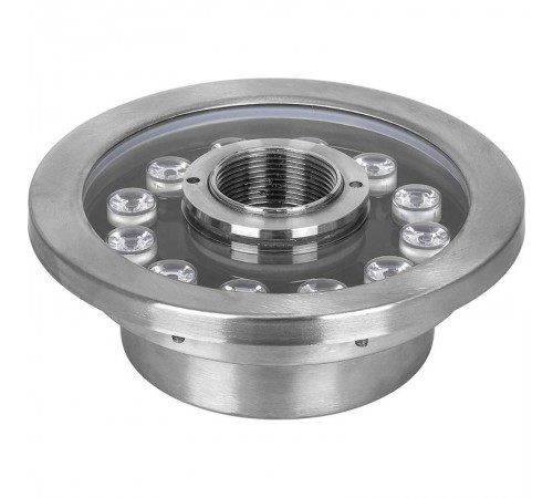 Светодиодный прожектор подводный  LL-891   D190*H75, IP68 12W AC24V 6400K  32170  FERON