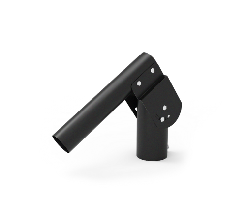 Кронштейн для уличных светильников 200*205*100мм на трубу до D58мм / консоль D48мм черный 1/2  903215106  Gauss