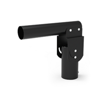 Кронштейн для уличных светильников 200*205*100мм на трубу до D58мм / консоль D48мм черный 1/2  903215106  Gauss