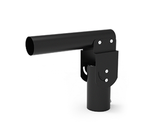 Кронштейн для уличных светильников 200*205*100мм на трубу до D58мм / консоль D48мм черный 1/2  903215106  Gauss