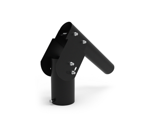 Кронштейн для уличных светильников 200*205*100мм на трубу до D58мм / консоль D48мм черный 1/2  903215106  Gauss