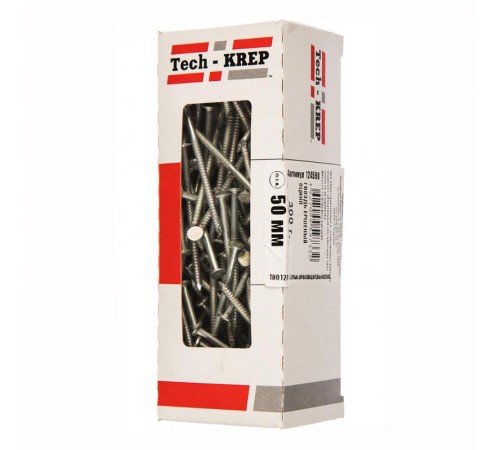 Гвоздь ершеный оцинк. 50 (300 г) - коробка  124598  Tech-KREP