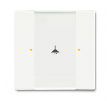 6125/02-884-500 Сенсор 1/2-кл. многофункциональный , белый бархат  6115-0-0226  2CKA006115A0226  ABB