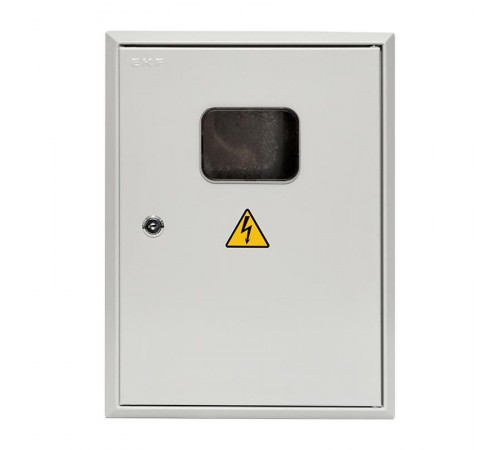 Щит учетно-распределительный навесной ЩРУН 1/12 с окном (ВхШхГ) 400x300x140мм IP31 PROxima  mb23-1/12  EKF