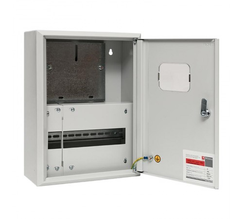 Щит учетно-распределительный навесной ЩРУН 1/12 с окном (ВхШхГ) 400x300x140мм IP31 PROxima  mb23-1/12  EKF