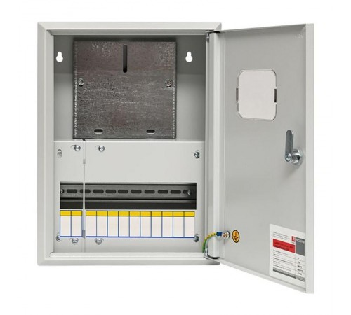 Щит учетно-распределительный навесной ЩРУН 1/12 с окном (ВхШхГ) 400x300x140мм IP31 PROxima  mb23-1/12  EKF