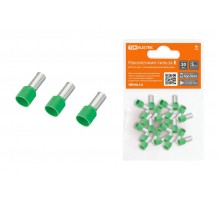 Наконечник-гильза Е6018 6мм2 с изолированным фланцем (20шт)  SQ0568-0044  TDM