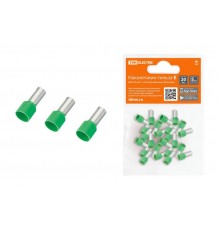 Наконечник-гильза Е6018 6мм2 с изолированным фланцем (20шт)  SQ0568-0044  TDM