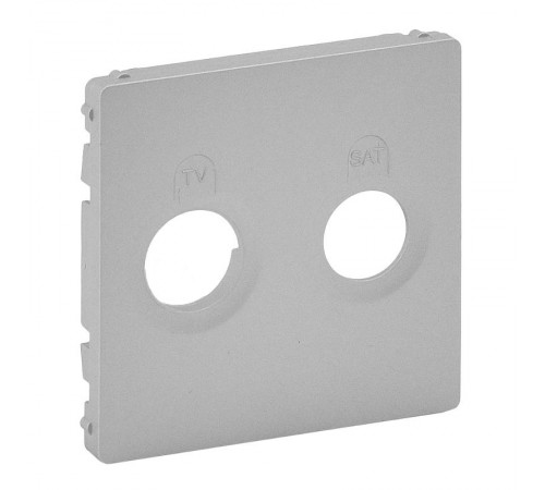 Valena LIFE Алюминий Накладка розетки TV-SAT  754822  Legrand
