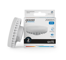 Лампа светодиодная Elementary GX70 21W 2000lm 6500K LED 1/10/50  83832  Gauss