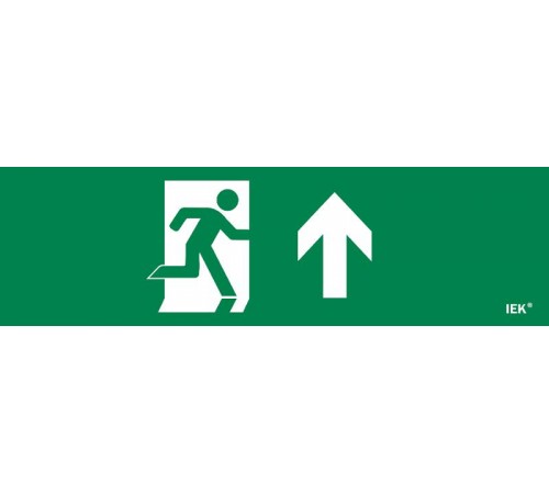 Этикетка самокл. 310х90мм "Фигура/стр. вверх"   LPC10-1-31-09-FVERH  IEK