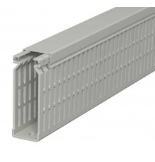 Распределительный кабельный канал LK4 N 80x25x2000 мм (ПВХ,серый) (LK4 N 80025)  6178225  OBO Bettermann