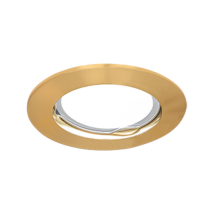 Светильник точечный встраиваемый под лампу Metal CA002 Круг. Золото, Gu5.3  CA002  Gauss