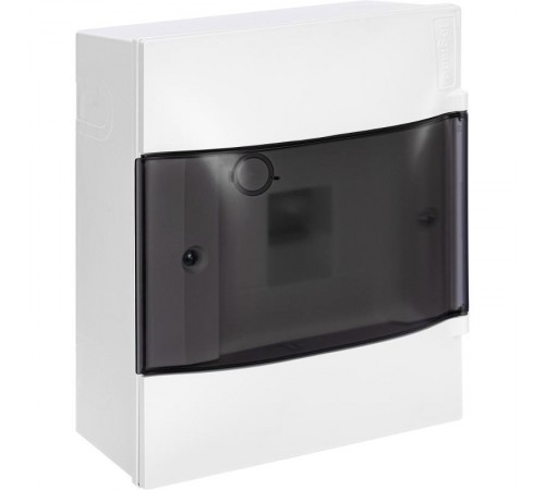 Practibox S Пластиковый щиток Навесной 1X4 Дымчатая дверь  134614  Legrand