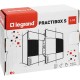 Practibox S Пластиковый щиток Навесной 1X4 Дымчатая дверь  134614  Legrand