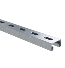 С-образный профиль 41х21, L850, толщ.2,0 мм, нержавеющая сталь AISI 304  IBPV21085C  DKC