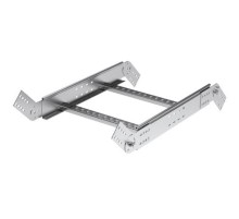 Угол вертикальный шарнирный 100х600 универсальный в комплекте с креп.  эл. и соед. пластинами, необходимыми для монтажа, горячеоцинкованный  LE1006KH