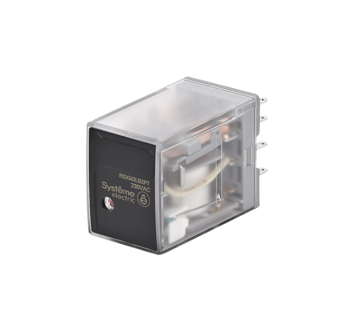 Реле 6.5A 2CO 230VAC LED  RSXM2LB2P7  SE