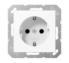 Штепсельная розетка SCHUKO 16A 250V~; термопласт; белый  A1520BFWW  Jung