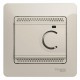 Glossa Молочный Регулятор теплого пола с датчиком (в сборе)  GSL000938  SE