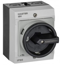 Переключатель кулачковый в боксе закрытая рукоятка 10А схема 90  MI-CS21-010-090  IEK