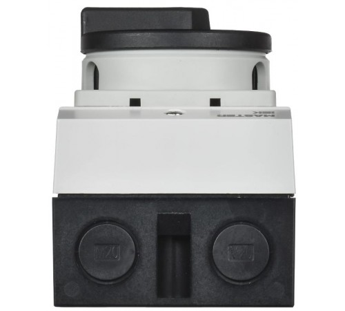 Переключатель кулачковый в боксе закрытая рукоятка 10А схема 91  MI-CS21-010-091  IEK