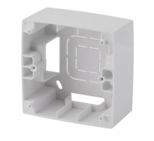 12-6101-01 ЭРА Коробка наклад. монтажа 1 пост, Эра12, белый  Б0043160  ЭРА