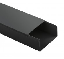 Кабель-канал ЭРА KK-B-80-60 80x60 черный 8м  Б0061659  ЭРА