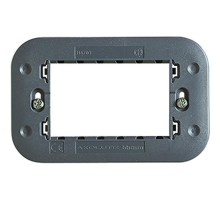 Axolute Суппорт для рамки на 3 модуля, фиксация на винтах  H4703  Legrand