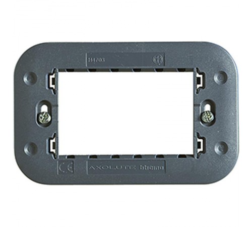 Axolute Суппорт для рамки на 3 модуля, фиксация на винтах  H4703  Legrand