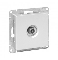 Механизм розетки TV, проходная, алюминий Эпика EKF  UP1-SOA-TV-2  EKF