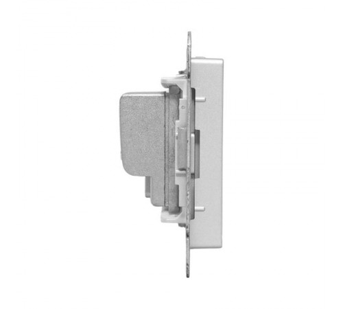 Механизм розетки TV, проходная, алюминий Эпика EKF  UP1-SOA-TV-2  EKF