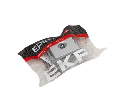 Механизм розетки TV, проходная, алюминий Эпика EKF  UP1-SOA-TV-2  EKF