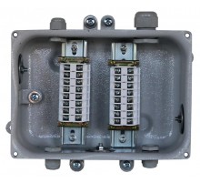 КЗНС-16 У2, 16 зажимов, IP54 (пластиковые вводы PG), коробка клеммная  ET013203  Электротехник