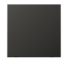 Одинарная клавиша для балансирных механизмов выключателей (кнопок), в комплекте с CD90HP (крепежный элемент), возможно IP44; металл; антрацит; Alumini