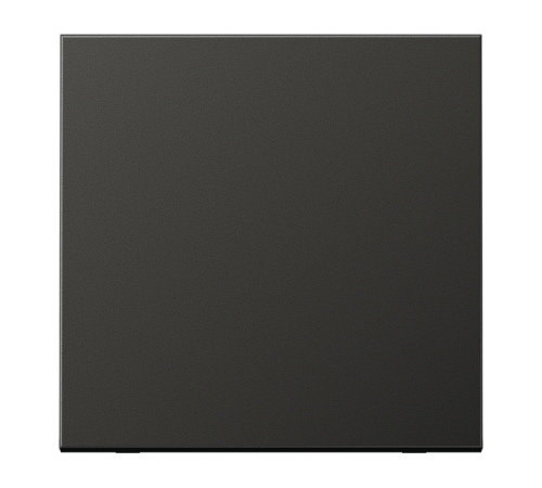 Одинарная клавиша для балансирных механизмов выключателей (кнопок), в комплекте с CD90HP (крепежный элемент), возможно IP44; металл; антрацит; Alumini