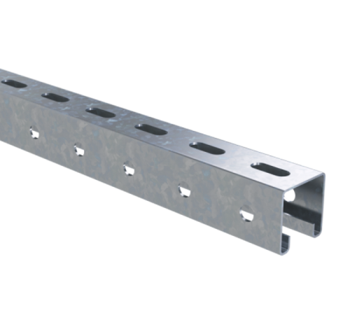 С-образный профиль 41x41, L1200, толщ.1,5 мм, INOX 304  IBPL41120C  DKC