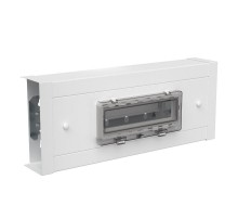 Щит для монтажа 12 устройств (корпус) с крышкой, сталь, белый RAL 9010  6288336  OBO Bettermann